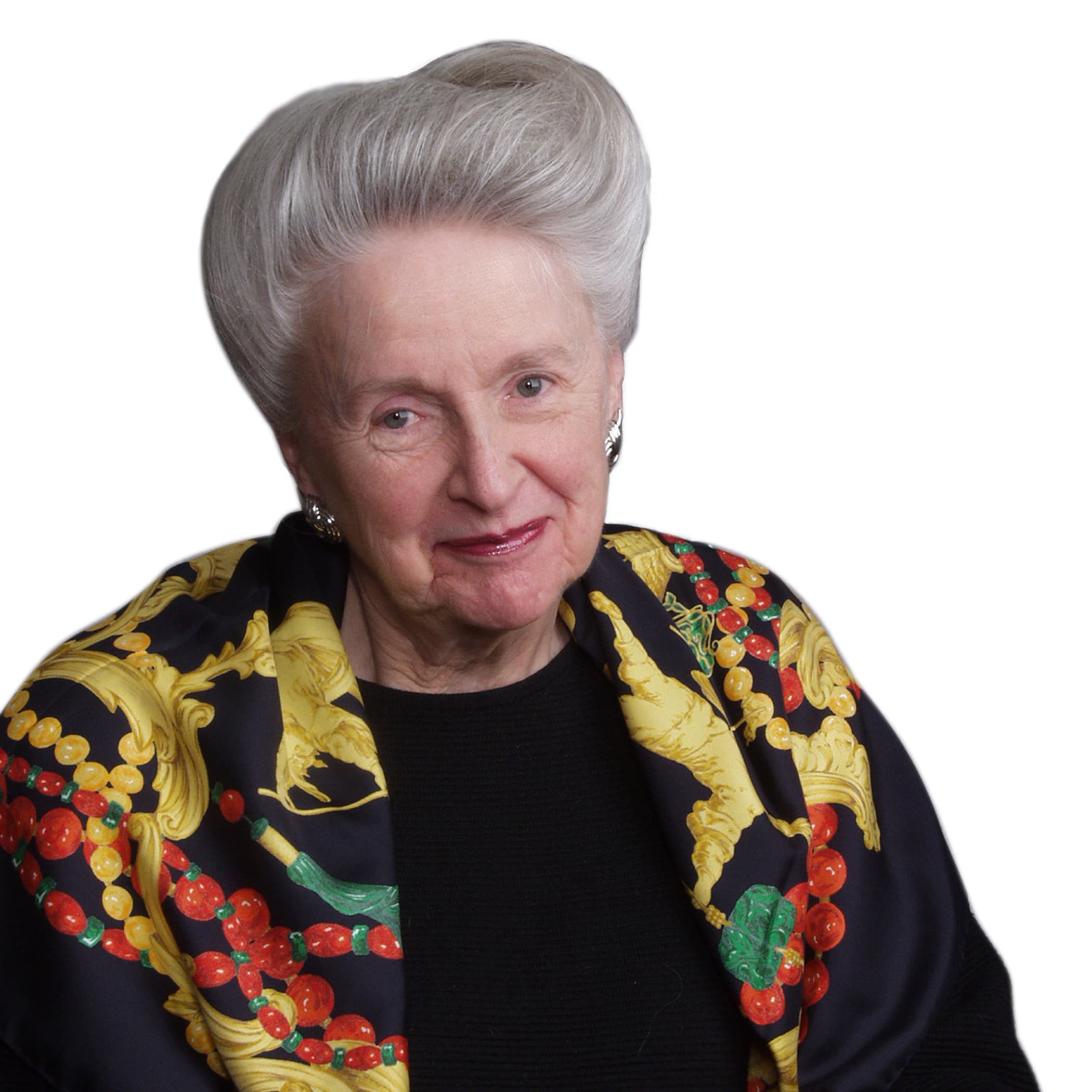 Portrait de Joan Clark c.r., première femme présidente de l'IPIC